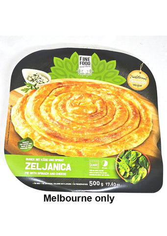 Fine Food Pie with spinach / Zeljanica 500g