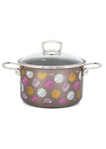 Metalac  Deep pot COCOA CANDY 20cm / 4lit