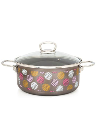 Metalac - Shallow pot COCOA CANDY 24cm / 4,8L