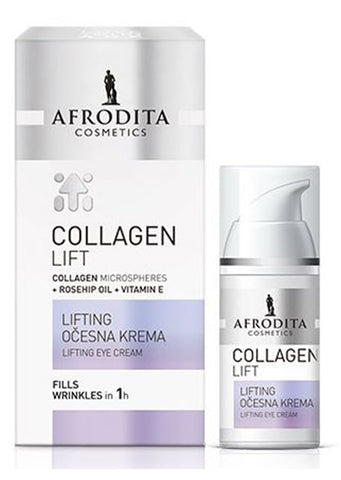 Afrodita cosmetics COLLAGEN lift LIFTING EYE CREAM 15ml BB:01/2025