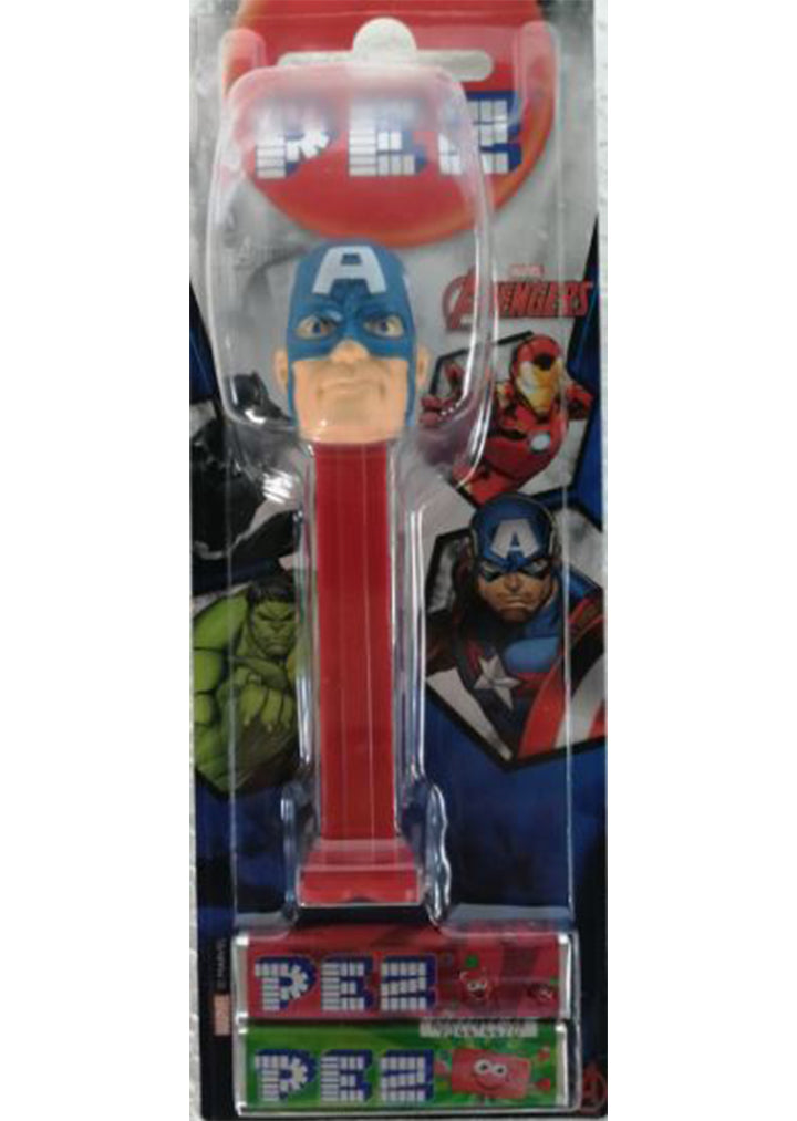 Pez Avengers Captain America 17g