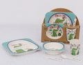 NB Trade BAMBOO SET for children Crocodile 5pcs