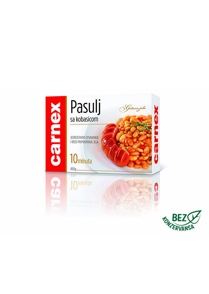 Carnex Beans with sausage 400g