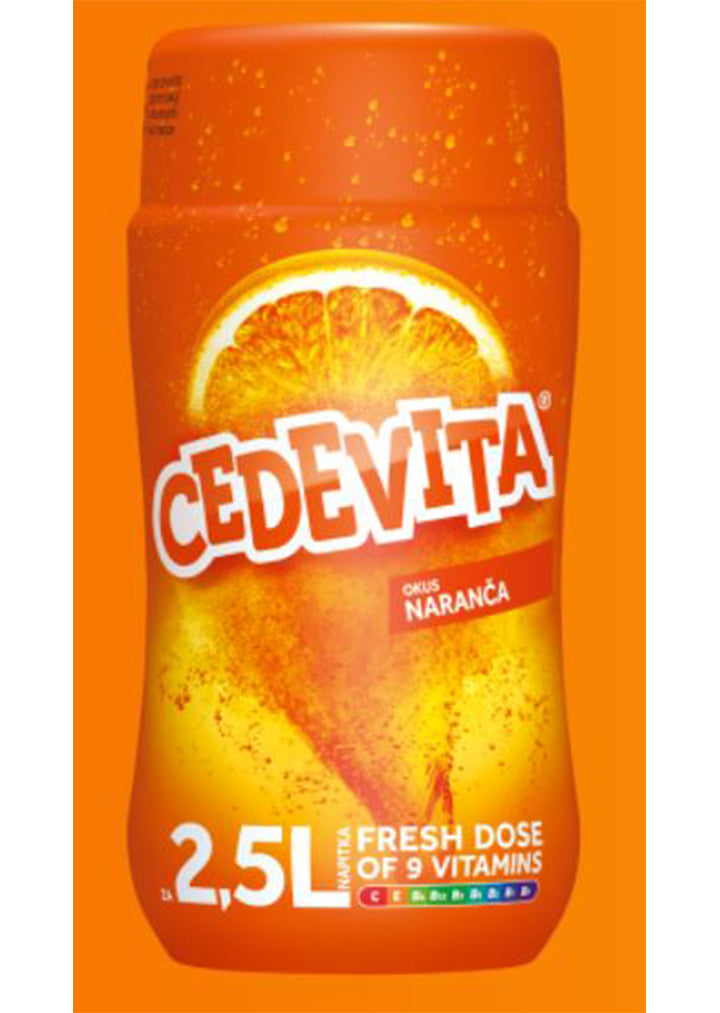 Cedevita - Powder drink orange 2.5L 200g