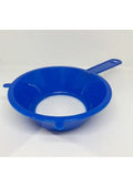 Trioplast Medium milk strainer blue