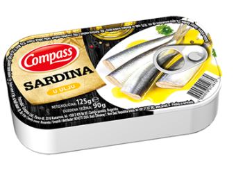 Compass - Sardine in oil 125g