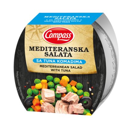 Compass Mediterranean salad with tuna (fasten) 160g