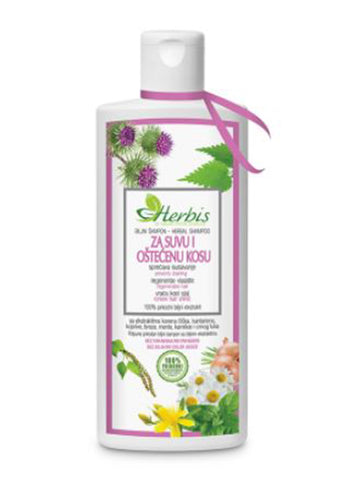 Deverra farm -  HERBIS Shampoo FOR DRY AND DAMAGED HAIR 200ml