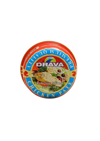 Drava - Chicken pate 95g Halal