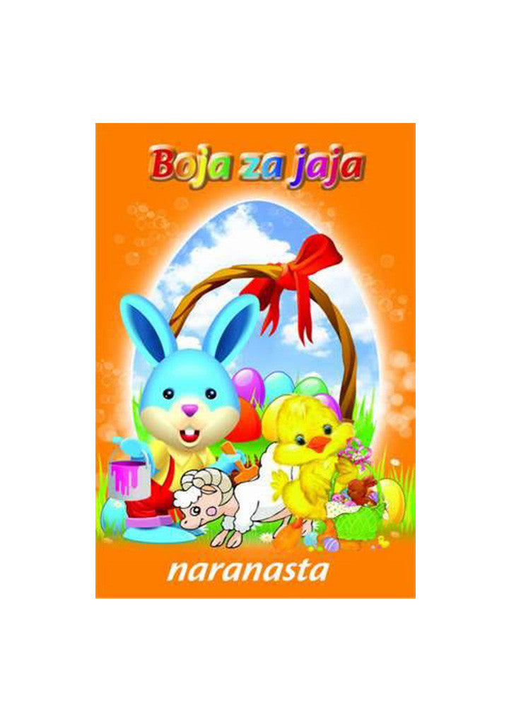 Easter - Egg color orange 2pcs