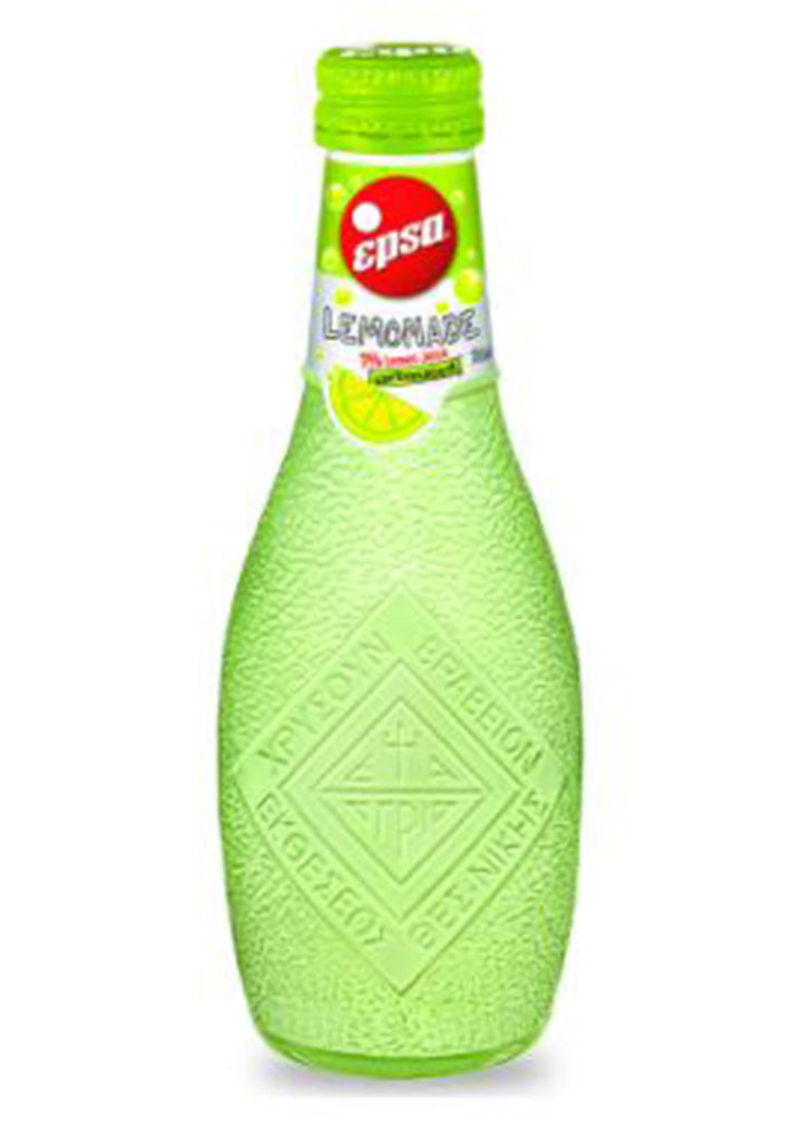 6 x EPSA -  Lemonade soft drink  232mlx6  Made in Greece