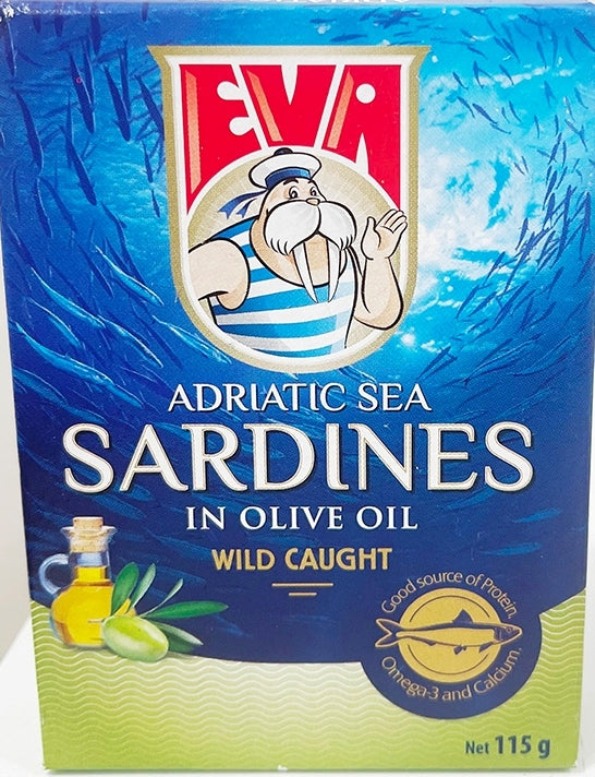 Eva - Sardines in olive oil 100g
