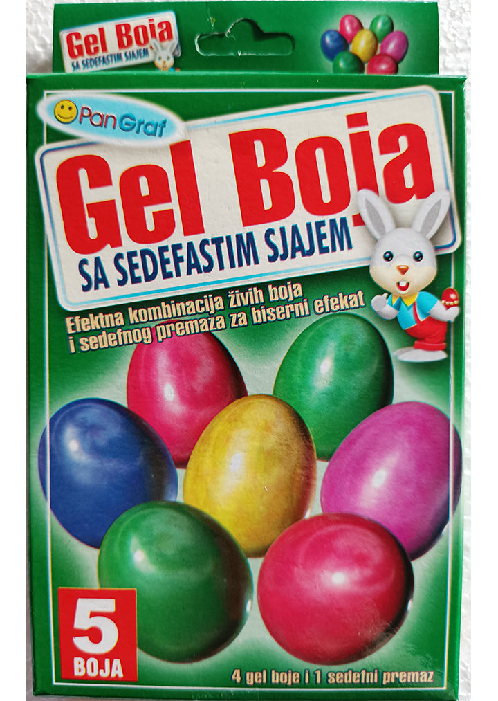 Easter gel set with satin effect