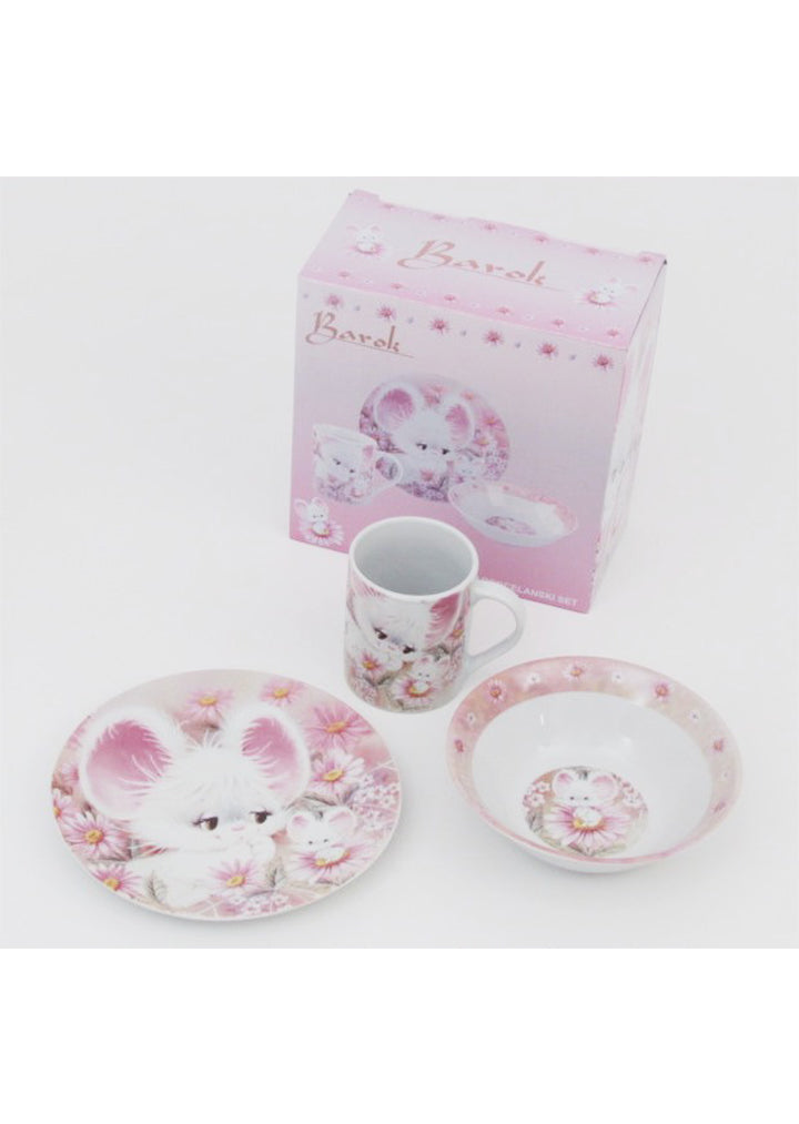 CHILDREN'S SET of dishes 1/3 for girls