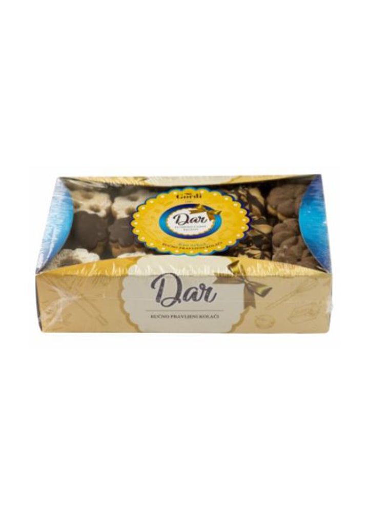 Gordi Dar tea biscuits choc glazed 500g