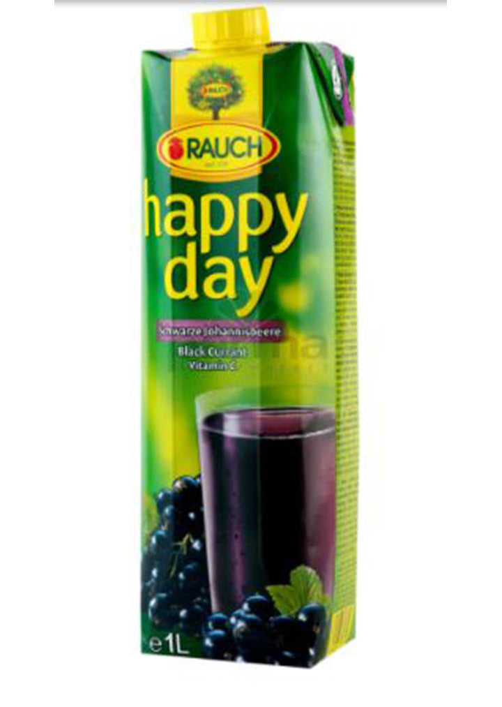 Rauch - Happy day Black currant 1L