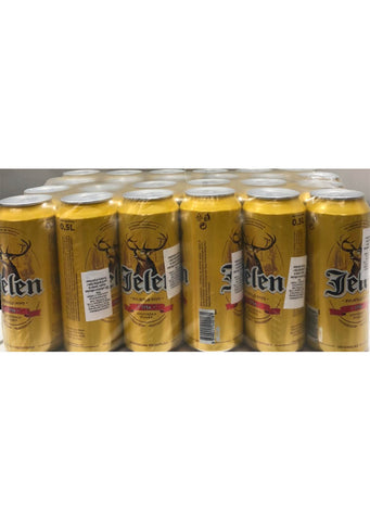 Jelen Beer can 0.5L x 24pcs (BOX)