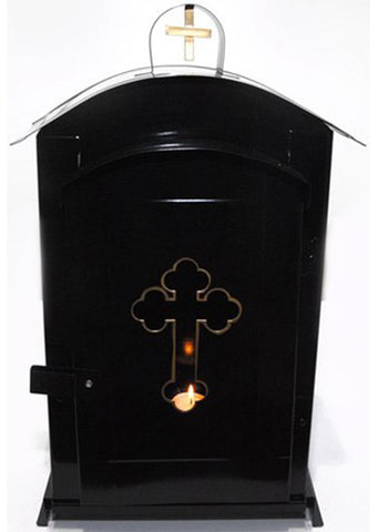 Orthodox candle box black - K6 Kucica za svece crna