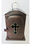 Orthodox candle box copper - K6 Kucica za svece bakarna