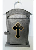 Orthodox candle box grey - K6 Kucica za svece siva