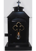 Orthodox candle box K7 Kucica za svece black