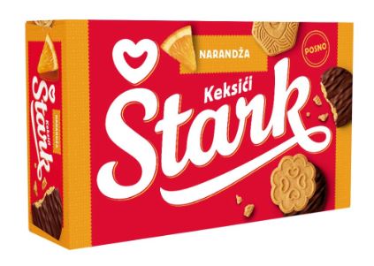 Soko Stark - Choco biscuits orange Stark 220g FASTEN