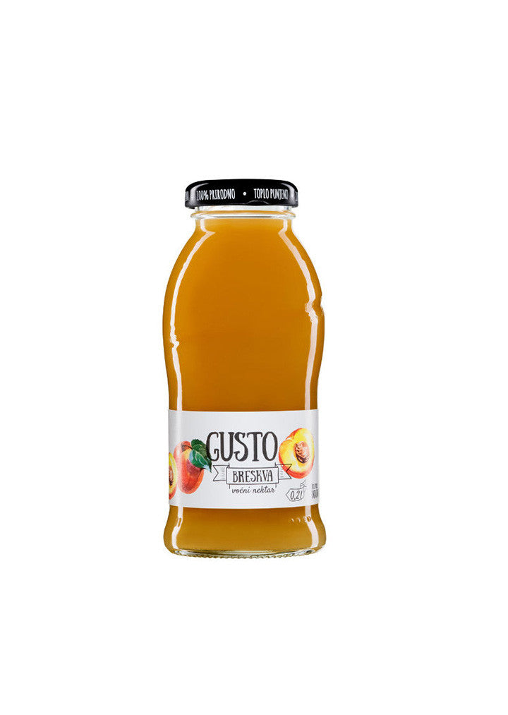 Knjaz Milos Gusto - Kids juice peach 200ml x 24pcs BOX