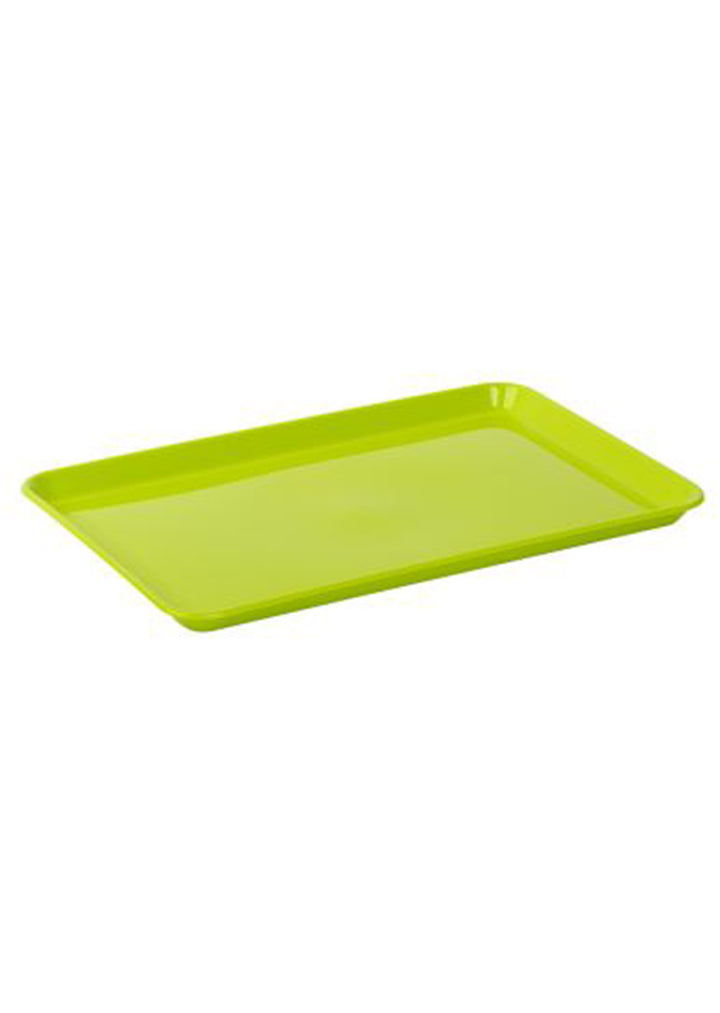 Plastic serving tray 20x30cm Lunea - green