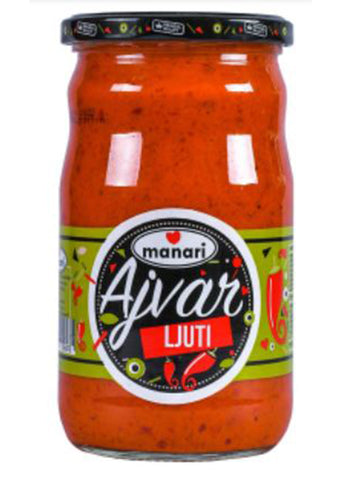 Manari Ajvar hot 680g