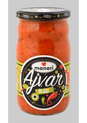 Manari Ajvar mild 680g