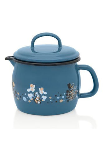 Metalac - BLUE COOKING DELIGHT Belly pot 12cm / 1.3lit