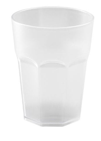 Plastic cup Okta Pro 0.25L Transparent