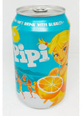 PIPI Orange soft drink can BOX (24pcs x 330ml) BB:08/07/2026