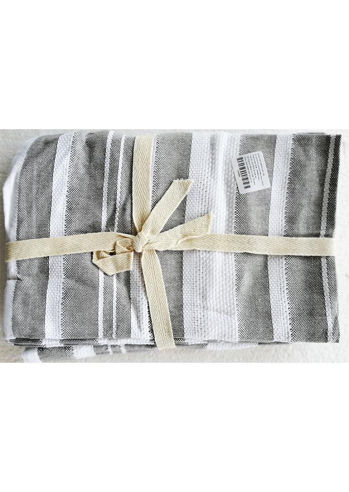 Kitchen towels lux grey 3psc 50x70cm