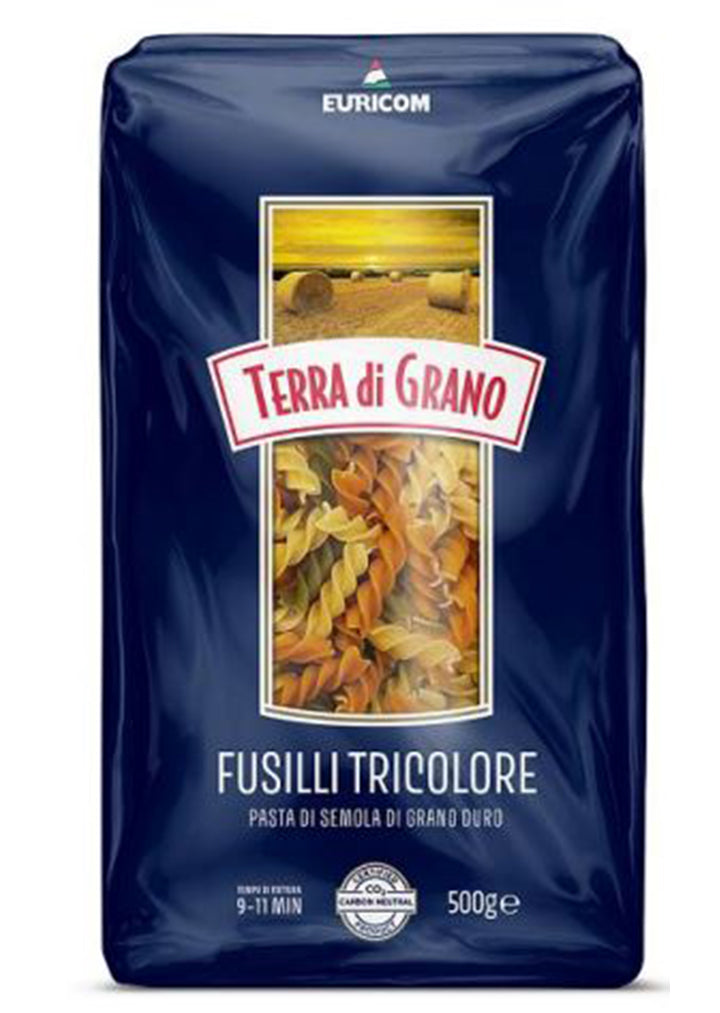 Terra di Grano Pasta Fusilli Tricolore 500g