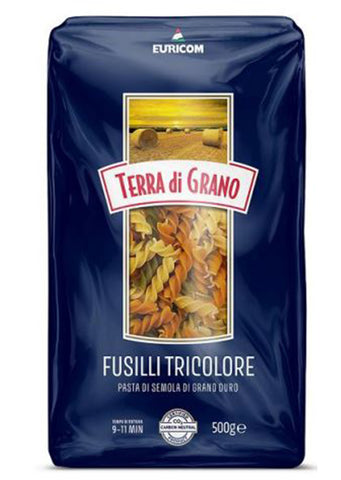 Terra di Grano Pasta Fusilli Tricolore 500g