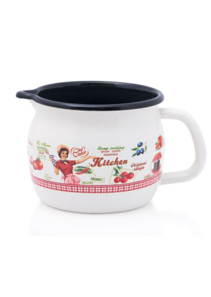 Metalac - Lady chef belly pot 10cm / 0.8L