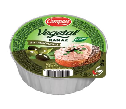 Compass - Vegetal spread with olives 75g