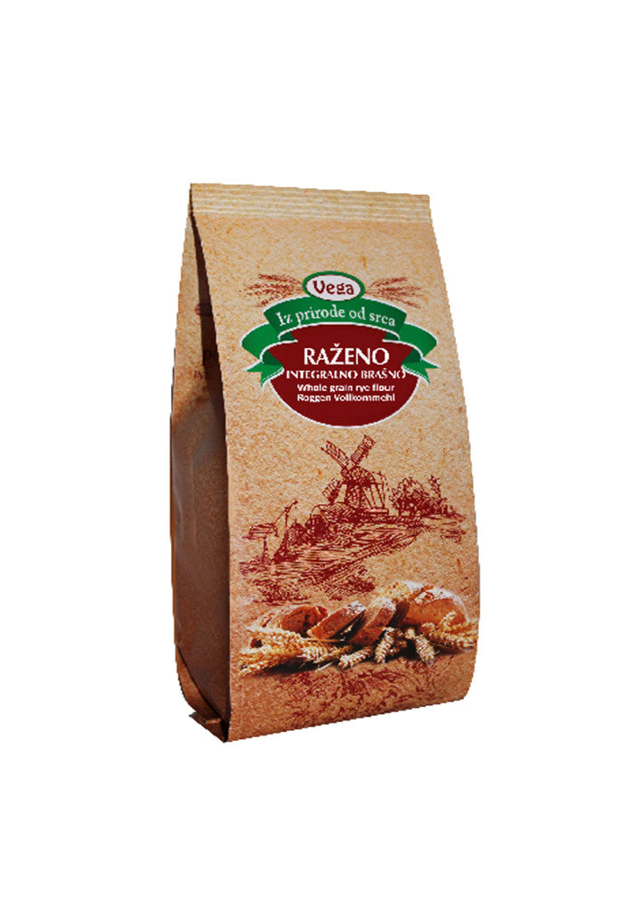 Vega Whole grain rye flour 1Kg