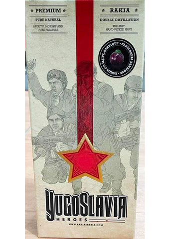 Yugoslavia Plum brandy barrique 45% vol. Alcohol 700ml