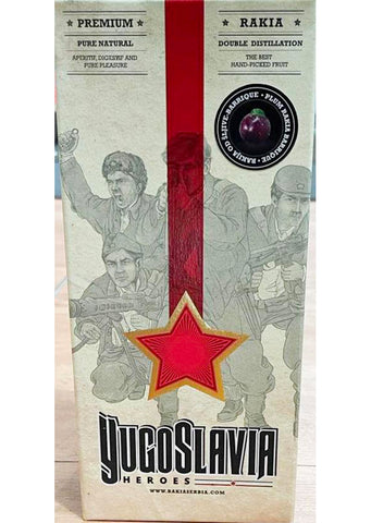 Yugoslavia  - Plum brandy barrique 45% vol. Alcohol 700ml