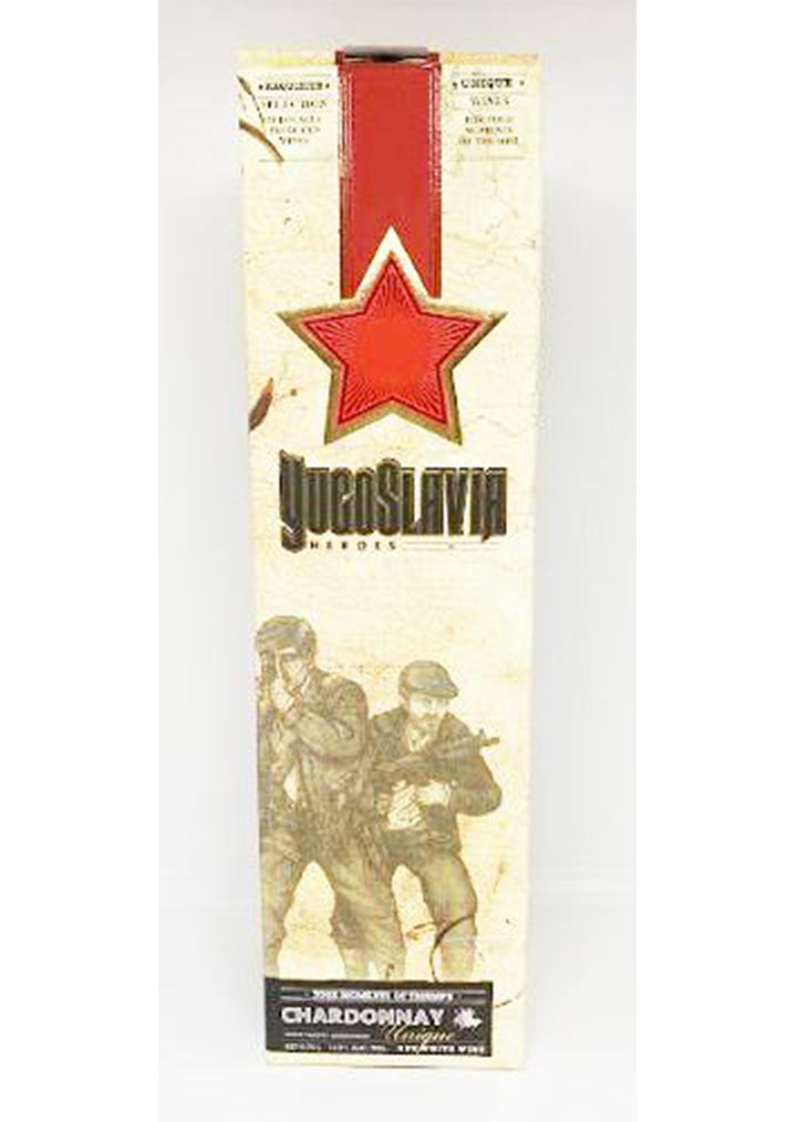 Yugoslavia Chardonnay dry white wine 13.5% vol. Alcohol 750ml