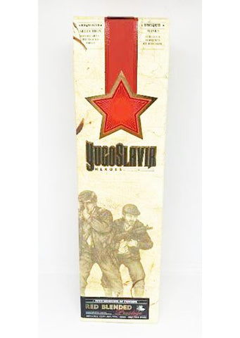 Yugoslavia - Red Blended semi-dry red wine 13% vol. Alcohol 750ml