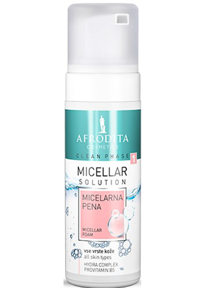 Afrodita cosmetics - Clean Phase micellar foam 150ml