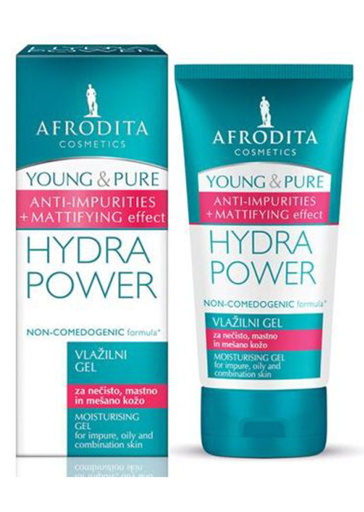 Afrodita cosmetics - Young&Pure Hydra Power moisturising gel 50ml