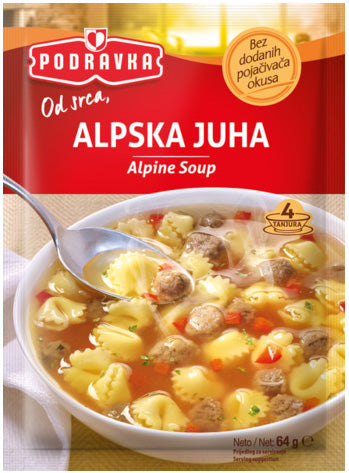 Podravka Alpine soup 64g