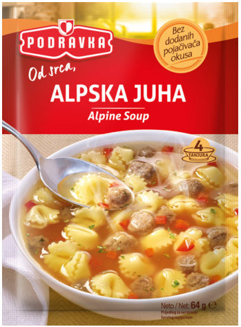 Podravka - Alpine soup 64g