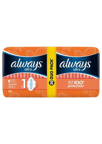 Always ultra normal 20 duo pack
