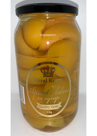 Royal Kerry Apricot halves in syrup 1kg