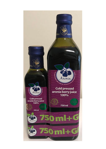Aronia Bio Aronia 100% Original 0.75L + 0.25L gratis